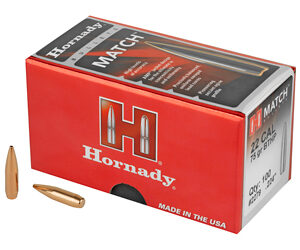 HRNDY MATCH 22CAL .224 75GR 100CT