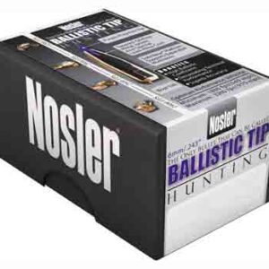 NOSLER BULLETS 6MM .243 - 80GR BALLISTIC TIP 100CT
