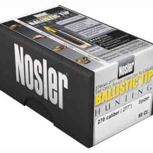 NOSLER BULLETS 270 CAL .277 - 140GR BALLISTIC TIP 50CT
