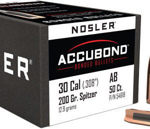 NOSLER BULLETS 30 CAL .308 - 200GR ACCUBOND 50CT