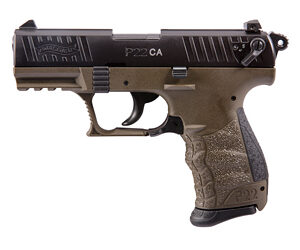 WAL P22 22LR 3.4" 10RD MIL GREEN CA