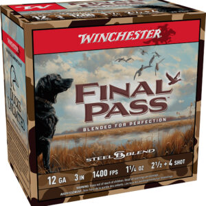 WIN FINAL PASS 12GA 3 1-1/4OZ #2.5-4 25/10