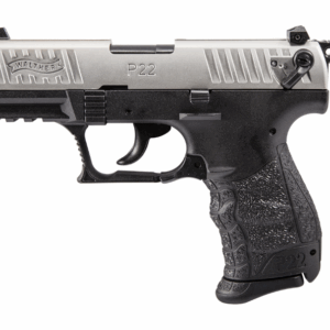 WALTHER P22Q 22LR PSTL NICKEL/BLK 10RD