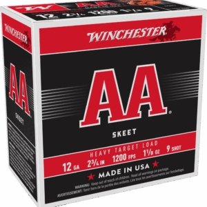 WINCHESTER AA HVY TRGT 12GA 23/4 #9 1-1/8OZ 25RDS