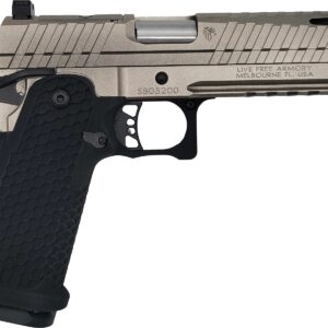 LFA Apollo 11 Full Size Pistol - 9mm | Platinum Silver | 5" | 1x17rd Mag