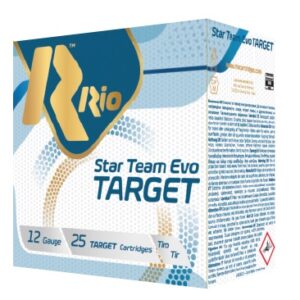 Rio Star Team Target 28 12ga 2.75 inch Shotgun Shells - #7.5 | 1 oz. | 1250 fps | 25rd Box