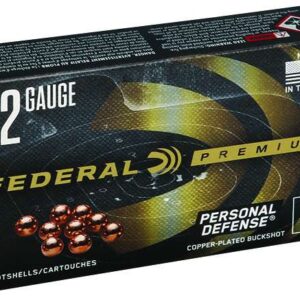 FEDERAL 12GA 2-3/4" 9 PELLETS-00 BUCK W/FLITECONTROL (REDUCED RECOIL) 5 RD/BX 50 BX/CS