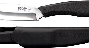 COLD STEEL CANADIAN BELT KNIFE - 4" PLAIN EDGE BLADE W/SHEATH