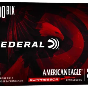 FEDERAL 300 BLK 220GR OTM 20 RD/BX 25 BX/CS