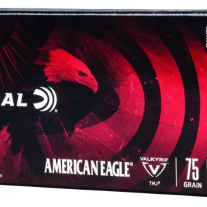 FEDERAL 224 VALKYRIE 75GR AMERICAN EAGLE FMJ 20 RD/BX 10 BX/CS