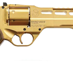 RHINO Rev.60DS 357Mag 6",GoldMoonClp 6Rd