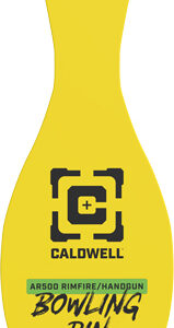 CALDWELL AR500 RIMFIRE BOWLING - PIN TARGET 1/4" YELLOW