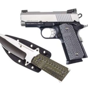 MAGN RES DE1911 45 ACP TWO TONE PISTL 3" W/KNIFE