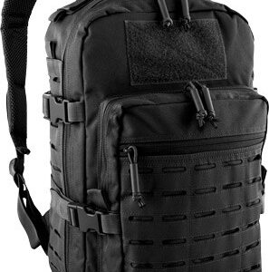 RED ROCK TRANSPORTER DAY PACK - W/LASER-CUT MOLLE WEBB BLACK