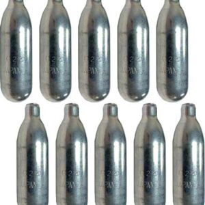 BYRNA 8 GRAM CO2 CARTRIDGES + - OILER 10 PACK FITS CL & SD