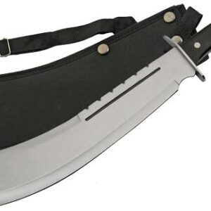 SZCO RITE EDGE 13.5" BLACK - BULLY MACHETE SS BLADE W/SHTH