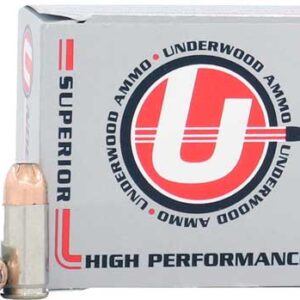 UNDERWOOD 9MM LUGER 124GR JHP - 20RD 10BX/CS
