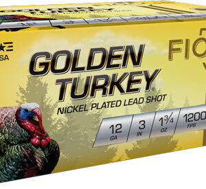 FIOCCHI GOLDEN TURKEY 12GA 3" - 1-3/4OZ #6 10RD 10BX/CS