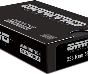 AMMO INC 223 REM 55GR FMJ - 20RD 25BX/CS