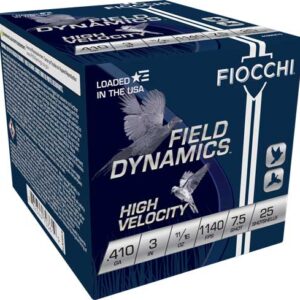 FIOCCHI HIGH VELOCITY 410 3" - 11/16OZ #7.5 25RD 10BX/CS