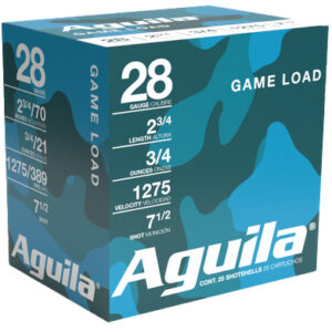 AGU 28GA 1275FPS 2.75 3/4OZ #7.5 25/20