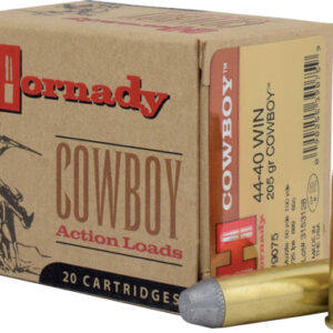 HORNADY 44-40 WIN 205GR COWBOY - 20RD 10BX/CS