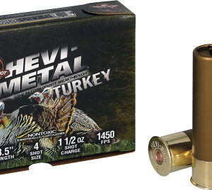 HEVI-SHOT HEVI METAL 12GA - 3.5" 1-1/2OZ #4 5RD 10BX/CS