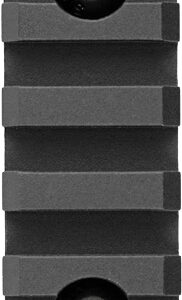 ARMASPEC PICATINNY RAIL COVERS - M-LOC 5 SLOT BLACK