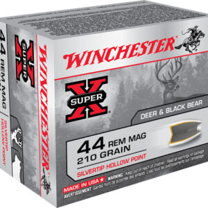 WINCHESTER SUPER-X 44 REM MAG - 210GR SILVERTP HP 20RD 10BX/CS