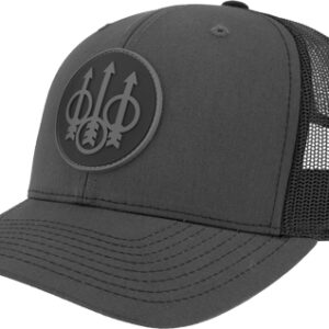 BERETTA CAP JS TRUCKER CIRCLE - PATCH MESH BACK CHARCOAL/BLACK