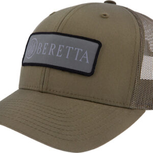BERETTA CAP SDY TRUCKER RECT - PATCH MESH BACK DARK GREEN
