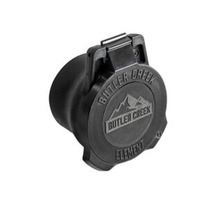 BUT ELEMENT SCOPE CAP OBJ 55-60MM BLK
