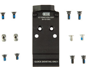 C&H PLT CZ SHDW 2 OR TO RMR W/DT