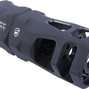 PHASE 5 MUZZLE BRAKE FATMAN - .30 CAL 5/8X24 BLACK