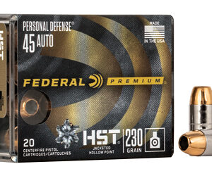 FED PRM HST 45ACP 230GR JHP 20/200