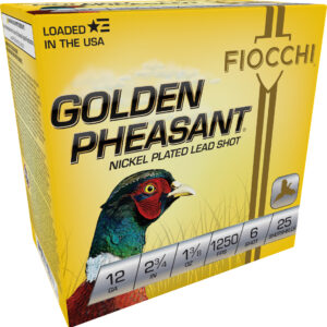 FIO GOLDEN PHEASANT 12GA 2.75 1 3/8OZ #6 25/10