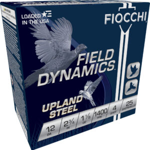 FIO UPLAND GAME 12GA 2.75 1-1/8OZ #4 25/10