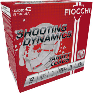 FIO SHOOTING TARGET 12GA 2.75 1OZ #8 25/10