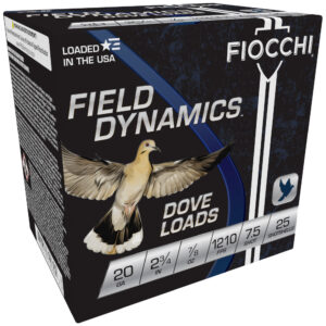 FIO FIELD DOVE 20GA 2.75 7/8OZ #7.5 25/10