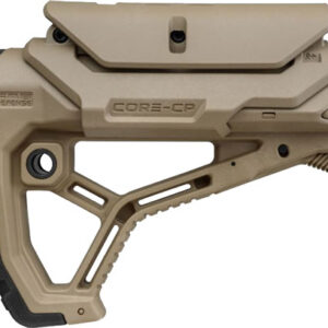 F.A.B. DEFENSE BUTTSTOCK AR-15 - /M4 FDE ADJ CHEEK PIECE