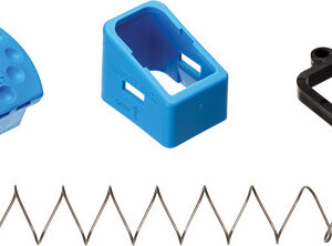 GHOST MOAB MAG EXTENSION FOR - GLOCK GEN 1-5 PLUS 6 RNDS BLUE