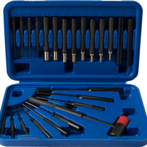GUNMASTER PUNCH/HAMMER SET - 24 PC BRASS & STEEL PUNCH