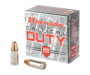 HRNDY 9MM+P 135GR CRT DUTY 25/250