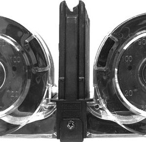 KCI USA INC MAGAZINE AR15 223 - 100RD DRUM GEN 2 BLK POLY