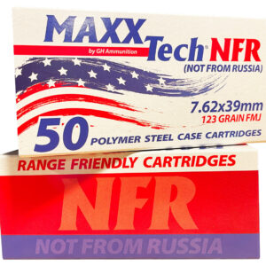 MAXX 7.62X39 123 FMJ STEEL 50/10