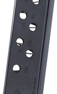 MEC-GAR MAG WALTHER PP 32ACP - 8RD FINGER REST BLUED