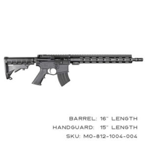 KAK Industry MO-812-1004-004 Complete K15 Rifle 7.62x39mm 16" 20+1 Black