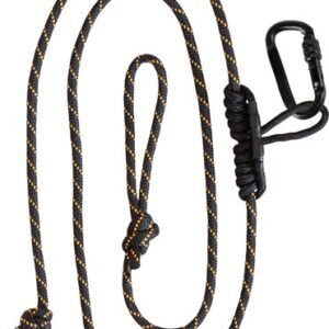MUDDY SAFETY HARNESS LINEMAN'S - ROPE W/CARABINER & PRUSIK KNOT