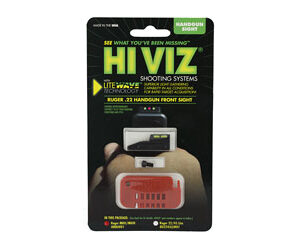 HIVIZ RUGER MKII III BUCKMARK SNGL 6