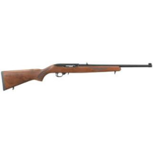 RUG 10/22 SPORTER 22LR 18.5 CHECKERED WALNUT